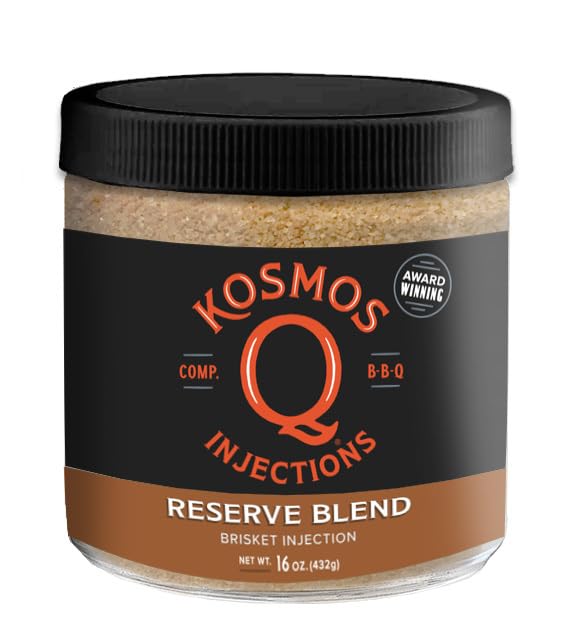 Kosmos Q Reserve Blend Brisket Injection, Premium Beef BBQ Marinade for Tender & Juicy Brisket
