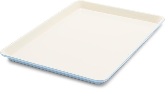 GreenLife Bakeware 18??x 13??Half Cookie Sheet Baking Pan, Non-Toxic PFAS-Free Healthy Ceramic