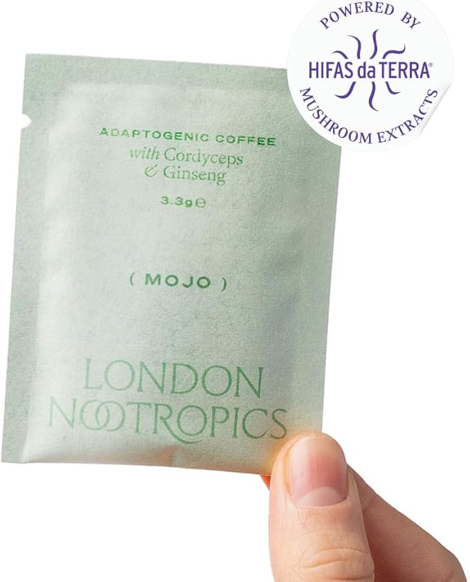 London Nootropics - Mojo - Adaptogenic Mushroom Coffee with Cordyceps & Siberian Ginseng - 12