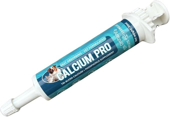 Oral Calcium for Dogs and Cats - Fast Absorbing Paste - Calcium Phosphorus Supplement for Dogs