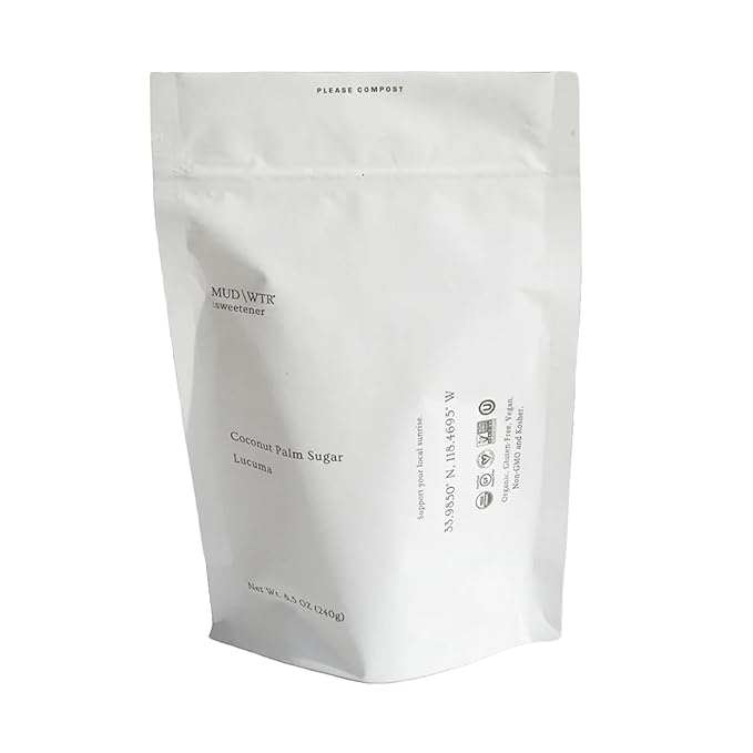 MUDWTR Coconut Sweetener | Organic Coconut Palm Sugar & Lúcuma Powder Mix | USDA Organic Natural