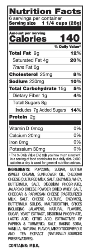 Colorado Jack Gourmet Popcorn 2-pack (Cinnamon & Sugar)