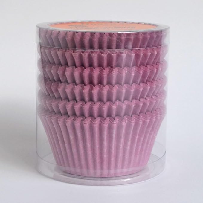 Purple Cupcake Liners Greaseproof Paper Standard Baking Cups for Party and More, 150-Count