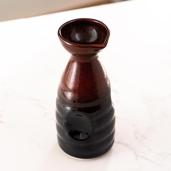Urban Tokyo Tokkuri Porcelain Sake Bottle Server 10 fl oz Hot or Cold Sake Home or Restaurant