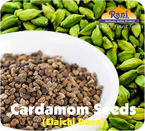 Rani Cardamom (Elachi) Decorticated Seeds Indian Spice 7oz (200g) ~ All Natural | Vegan | Gluten