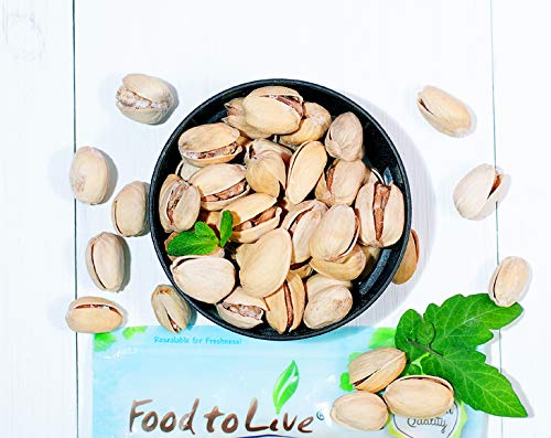 Food to Live Pistachios, Roasted and Salted, 25 Pounds ??California Dry Roasted Pistachios with Sea