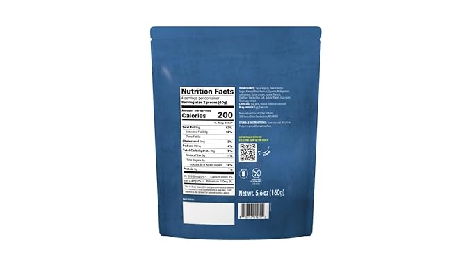 Schär Gluten-Free Peanut Butter Blondie Bites, 8-Pack – Creamy & Crunchy, Bite-Sized, Non-GMO, No