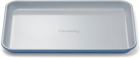 Caraway Nonstick Ceramic Small Baking Sheet (9x13”) – Non-Toxic, PTFE & PFOA Free – Oven Safe