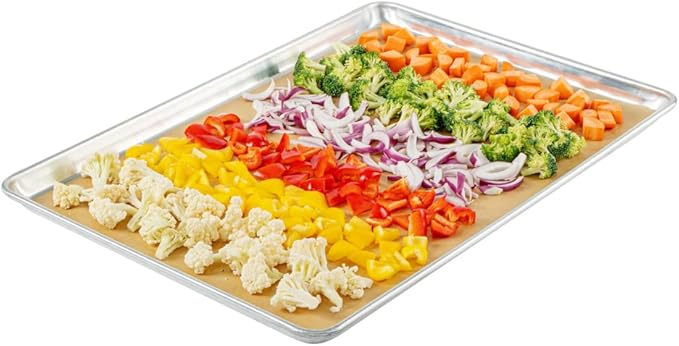 Restaurantware Pastry Tek 16 x 24 Inch Parchment Paper Sheets 200 Greaseproof Baking Sheets For
