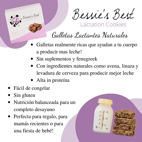 Bessie?셲 Best Lactation Cookies | Lactation Support | Oatmeal Peanut Butter Chocolate Chip |