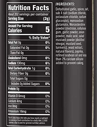 Kosmos Q The Best Sizzlin' Gourmet Burger Seasoning for Grilling - Hamburger Deluxe Seasoning for