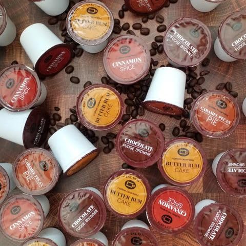 Caramel Pecan Pie Coffee Pods by Coffee Beanery | 12ct Medium Roast Arbica Coffee