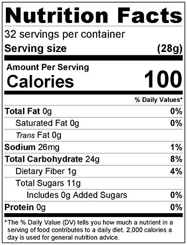 Anna and Sarah Organic Dried Mango, No Sugar Added Natural Snacks, 2 Lbs