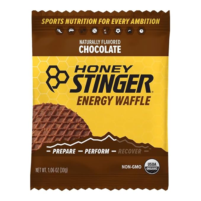 Honey Stinger Organic Chocolate Waffle, Energy Stroopwafel for Exercise, Endurance and Performance