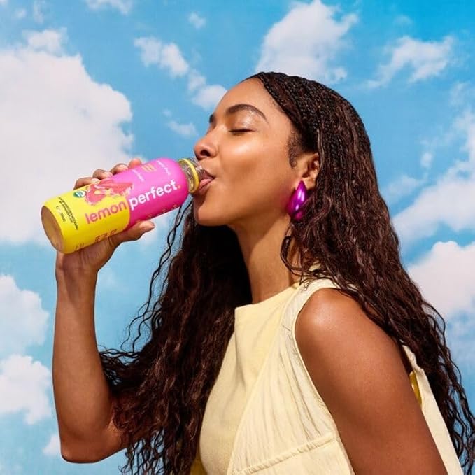 Lemon Perfect Dragon Fruit, Flavored Lemon Water, Organic, Zero Sugar, Healthy Hydration Drinks