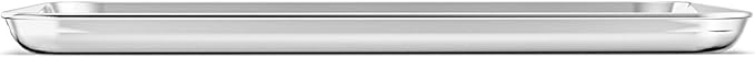 Baking Sheets Set of 2, Bastwe 20 inch Stainless Steel Bakeware Baking Pans, Healthy & Nontoxic &