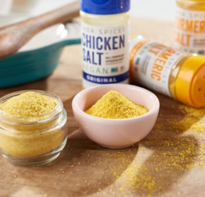 JADA Spices Chicken Salt Spice and Seasoning Set - Pack of 5 Seasonings - Vegan, Keto & Paleo