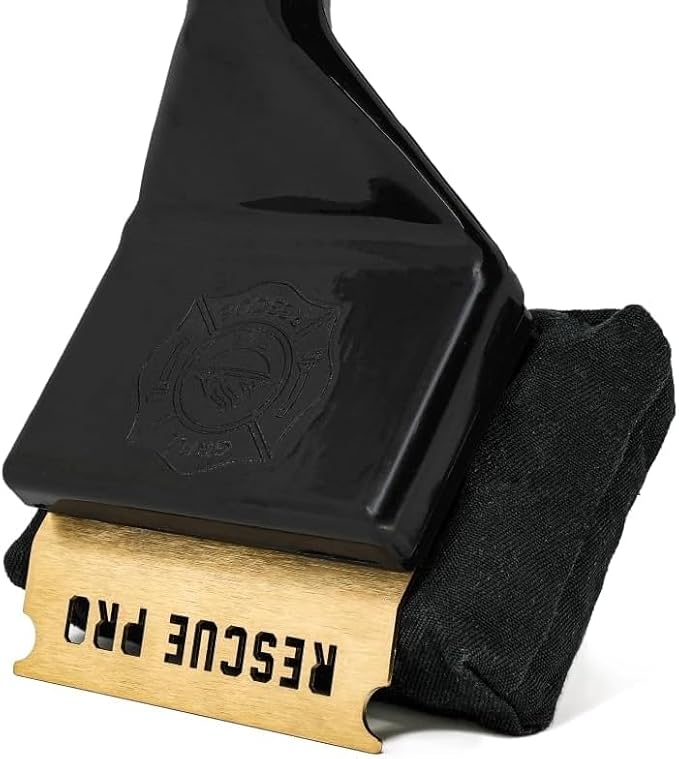 Grill Rescue BBQ Replaceable Scraper Cleaning Head, [Rescue-Upgraded], Bristle Free, Durable and