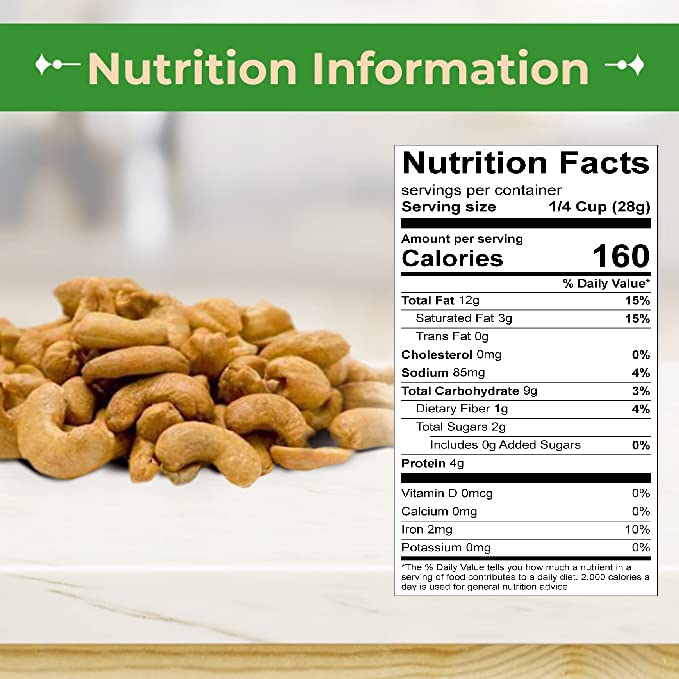 Sincerely Nuts ??Whole Cashews Roasted and Salted | Three Lb. Bag | Deluxe Kosher Snack Food |