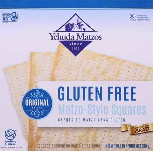 Yehuda Matzo-Style Squares, Gluten Free, 10.5 oz