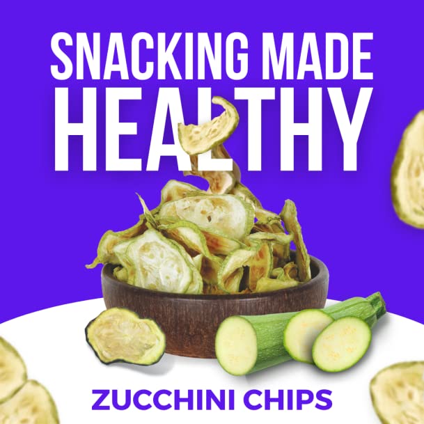 Baked Zucchini Chips, Oven Baked No Oil Added, Vegetable Crisps, No Sugar Added Gluten Free Healthy