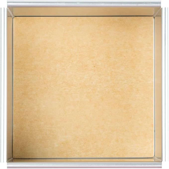 Restaurantware Pastry Tek 5 x 5 Inch Parchment Paper Sheets 200 Greaseproof Baking Sheets For Oven - Pre-cut Double-Sided Silicone Coating Unbleached Paper Nonstick Baking Sheets Reusable