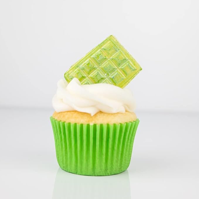 Luster Dust Edible Cake Decorations, Edible Luster Dust for Cakes, Lime Green Edible Luster Dust