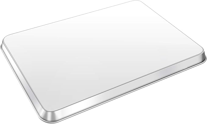 Baking Sheet, Yododo Stainless Steel Baking Pans Tray Cookie Sheet Toaster Oven Tray Pan Cookie