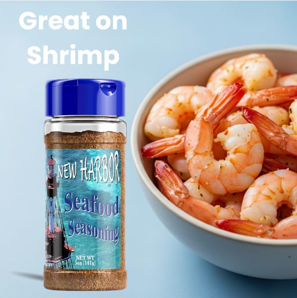 New Harbor Seasoning - Seafood | All Natural Seasoning | Perfect for Seafood Boils | Made in