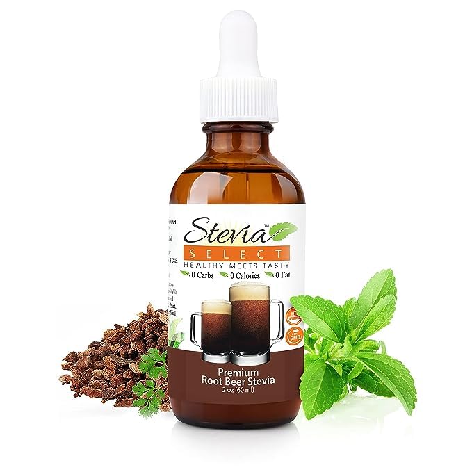 Stevia Select Root Beer Flavored Liquid Stevia ??Zero Calorie Coffee, Tea, Drink & Baking