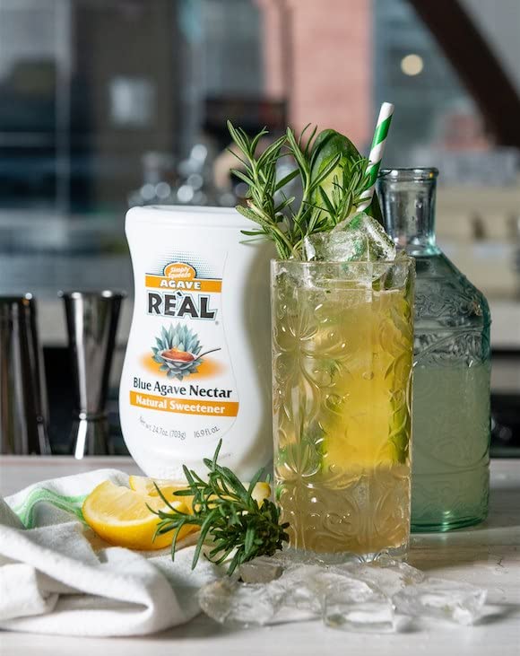 Agave Reàl Infused Exotics, Blue Agave Nectar, 16.9 FL OZ Squeezable Bottle (Pack of 3)