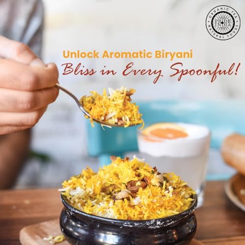 Pride of India – Indian Biryani Masala Seasoning Spice - 2.40 oz. Small Dual Sifter Bottle
