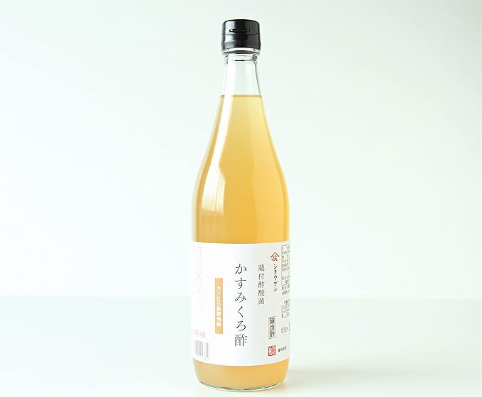 Kasumi Kurozu Vinegar 720ml (24.3oz), mild vinegar for drink & cooking, 100% brown rice, no