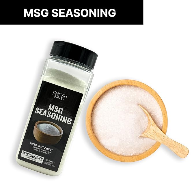 Fresh Finest MSG Seasoning ??21.51oz MSG Powder ??Monosodium Glutamate Powder ??Pure Flavor
