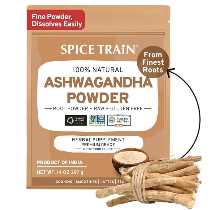 HANDPICK Ashwagandha Root Powder (397g/14oz) No Fillers, No Additives | Finest Grade A Root Powder