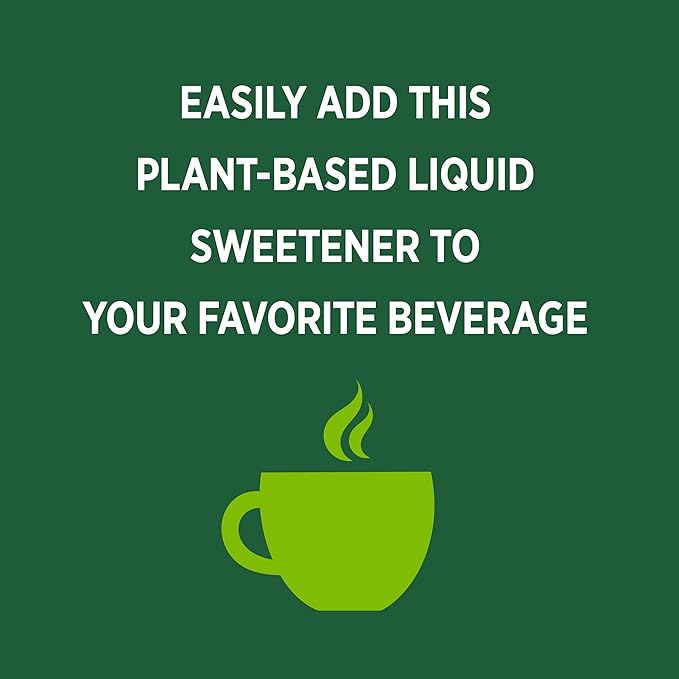 Whole Earth Stevia & Monk Fruit Liquid Sweetener, Original, No Erythritol, Squeeze Bottle, 1.62 Fl