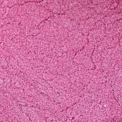 Luster Dust - Pink Pink (4g 1x Jar) | Edible Vegan Dust & Paint for Cake Decorating, Ice Cream
