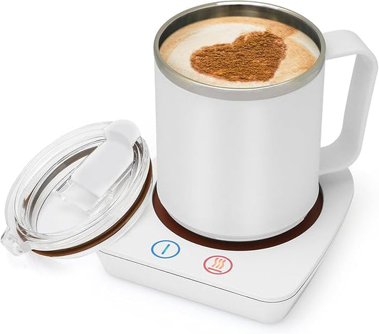 VOBAGA Coffee Warmer & Mug Warmer for Home Office Home Desk Use, Electric Cup Beverage Warmer with