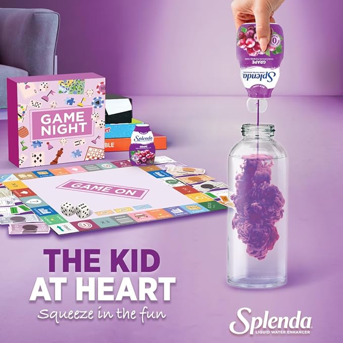SPLENDA Liquid Water Enhancer Drops, Sugar Free, Zero Calorie, Natural Flavor, Concentrated Drink
