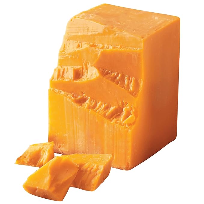 The Wisconsin Cheeseman Aged Sharp Cheddar Cheese Block ??Gourmet Wisconsin Cheese Snack