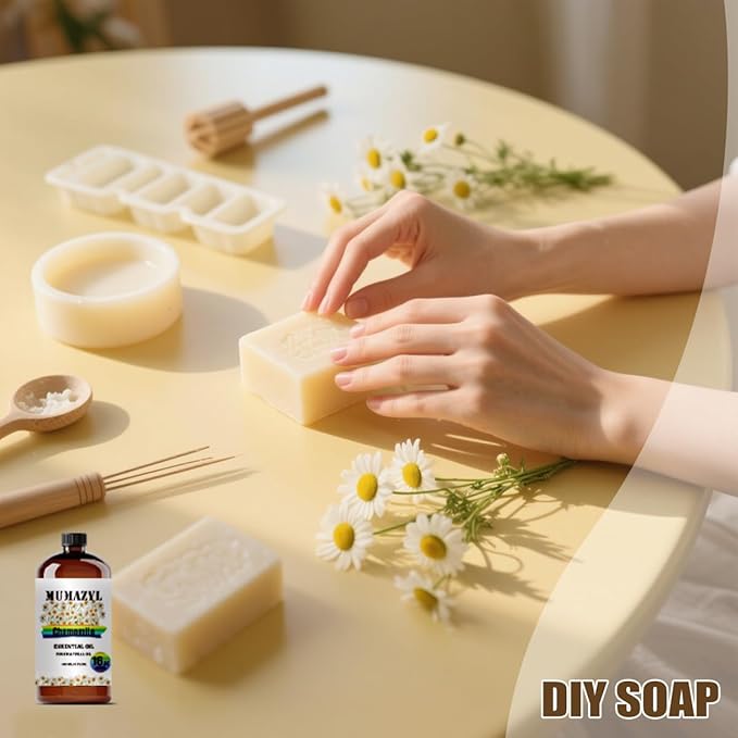 Chamomile Essential Oil, Chamomile Oil 16 Fl Oz 480ML for Diffuser Humidifier Yoga Cleaning DIY