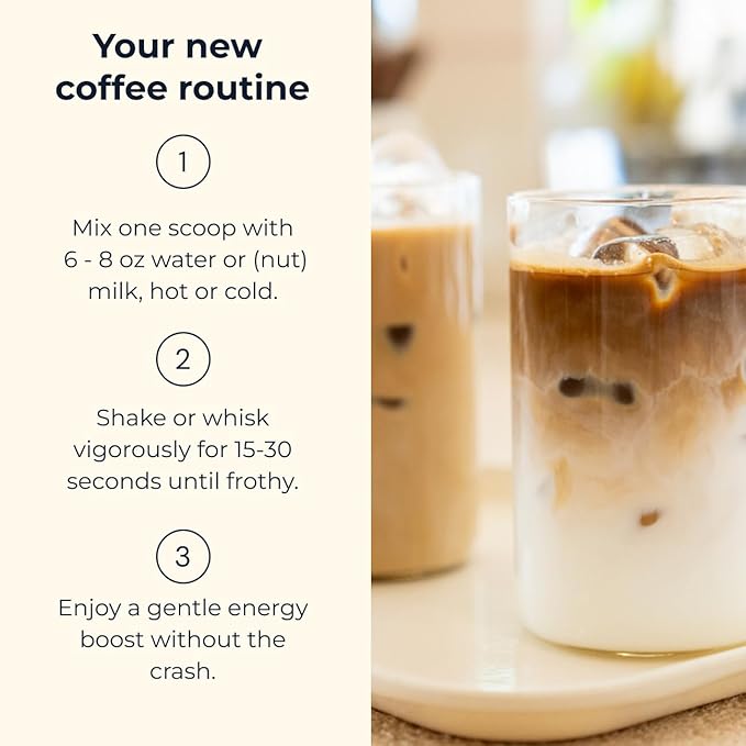 Blueprint by Bryan Johnson Super Shroom Coffee ??Mushroom Coffee with Lion?™s Mane, Reishi & GABA