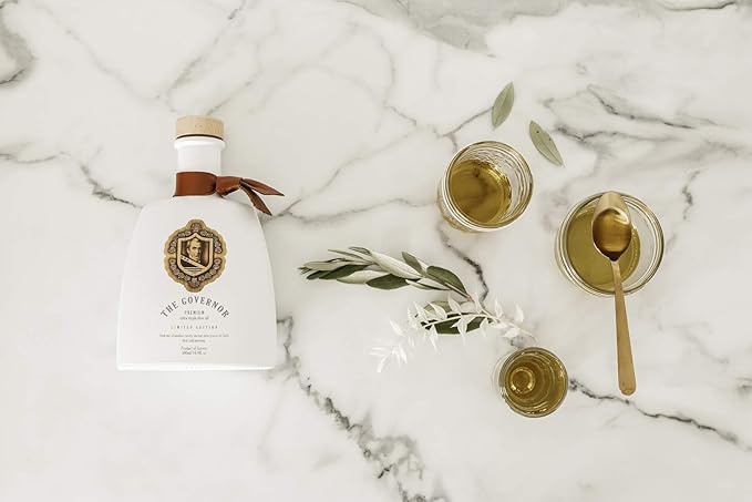 The Governor Limited Edition Extra Virgin Olive Oil - Unfiltered, Cold-Pressed, Early Harvest