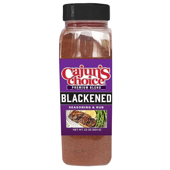 Blackened Seasoning 22 oz Food Service – Ideal for Grilling or Cooking Fish, Chicken, Pork, Steak