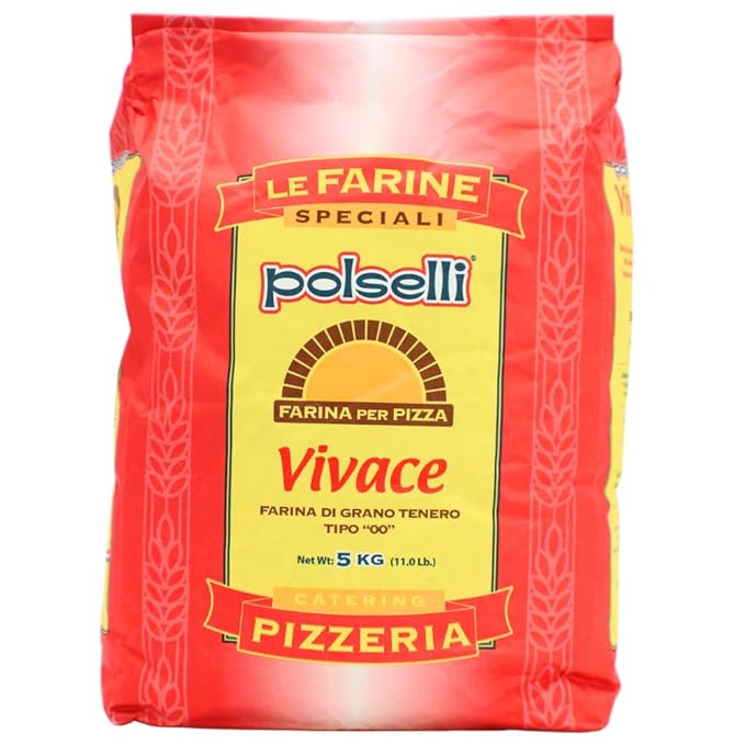 Vivace, Tipo "00" Double Zero Flour, OO Flour, Napoletana, Romana, Traditional Pizza Dough Mix