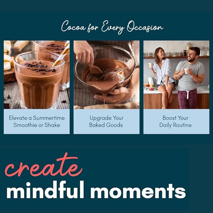 Mindful Nutrition Keto Protein Cocoa Mix with Collagen Peptides Powder & Organic MCT Oil Friendly