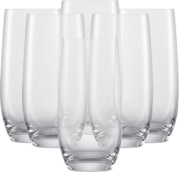SCHOTT ZWIESEL Banquet Iced Beverage Cocktail Glass (Set of 6), Bar Glasses for Long Drinks