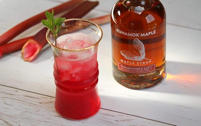 Runamok Maple Syrup Organic Sugarmaker's Cut - Grade A Vermont Maple Syrup, Amber Color, Rich Taste