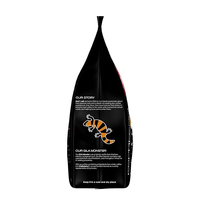 gila café Ground Coffee Medium Roast Espresso 32oz (1-Pack) - 100% Mexican Arabica Bean Coffee