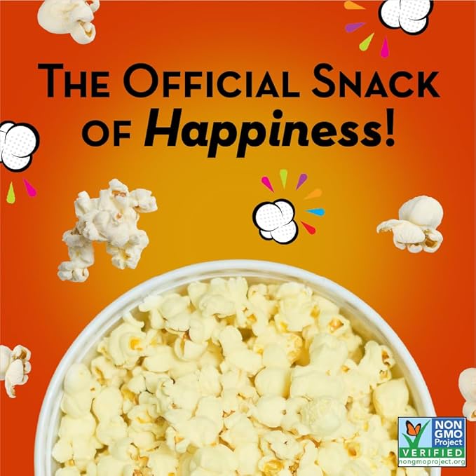 Jolly Time Unpopped Yellow Pop Corn Kernels, Stand Up Resealable Bag, 2 Pound (Pack of 6)